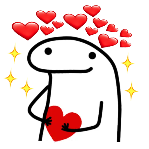 Set of meme stickers 9 Flork | Sticker