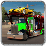 Cargo Truck City Car Transport Simulation Game 3D icon