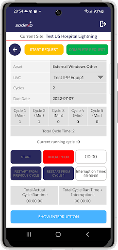 Infection Prevention App Screen 3