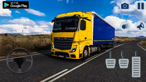 Android application Europe Truck Simulator Game screenshort