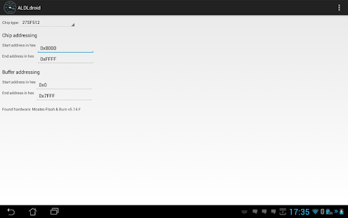 ALDLdroid Screenshot