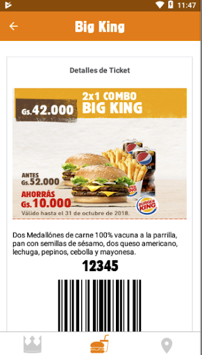 Burger King Panamá Screenshot 3 - AppWisp.com
