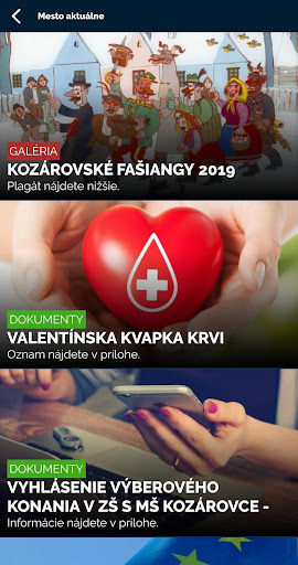 Obec Kozárovce Screen 2
