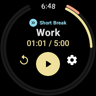 Tomato Focus - Pomodoro Timer Screen 2