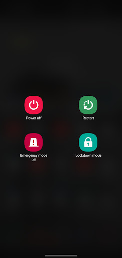 Origin Power - Soft Shutdown Screen 2