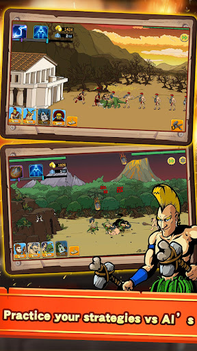 Caveman War Battle Screen 2
