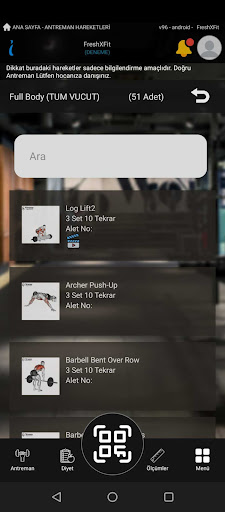 FreshXFit Screen 3
