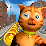 Cover Image of Download Cat Leo Run - Talking Cat Leo  APK