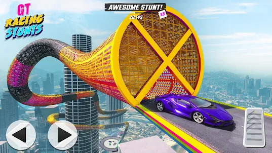 GT Car Stunt Master: Car Games