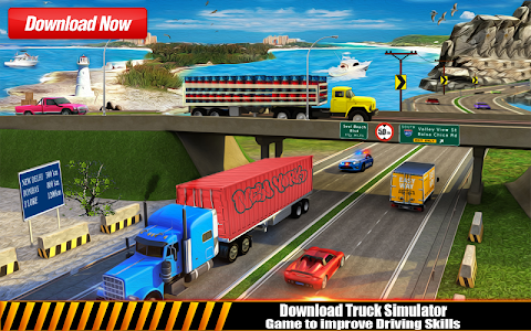 貨物トラック– 警察の追跡 ローダ トラック運転手のおすすめ画像3