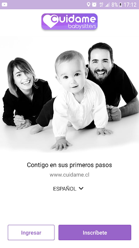Android application CUIDAME screenshort