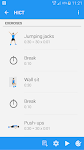 screenshot of Home workouts to stay fit