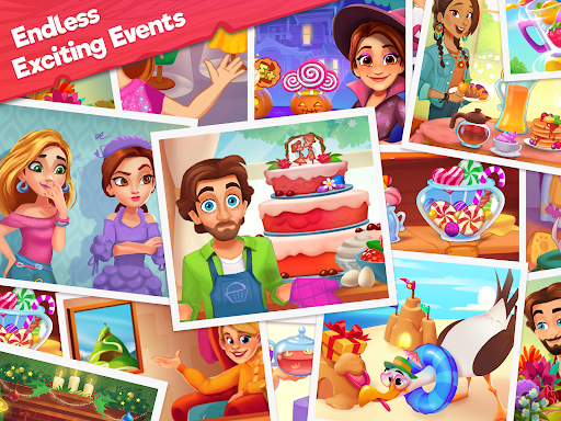 Delicious B&B: Decor & Match 3 - Puzzle - games