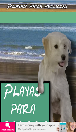 Android application Playas para perros screenshort