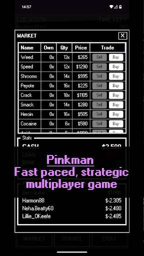 Android application Pinkman screenshort