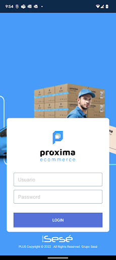 Android application Proxima ecommerce screenshort