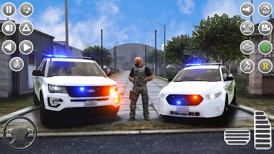 Police Car Driving - Jeep Game