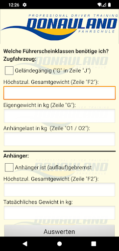 Fahrschule Donauland Screen 3