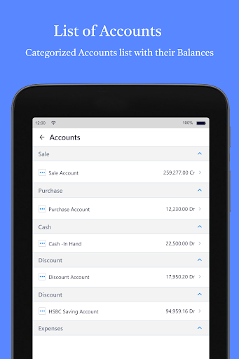 Screenshot of Accounting Bookkeeping