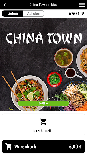 Android application China Town Imbiss screenshort