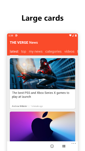Captura de Pantalla 2 Tech News from The Verge android