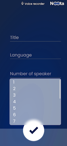 Noota Recorder Screen 3