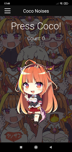 Android application Coco Noises screenshort
