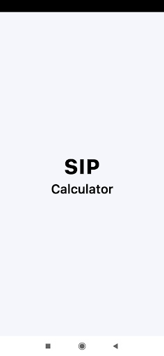 Android application MoneyMatrix - SIP & MF Calc screenshort