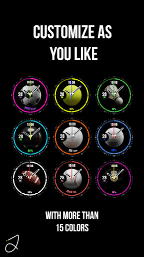 Simple Ball Watch Face screenshot 3