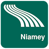 Niamey Map offline icon