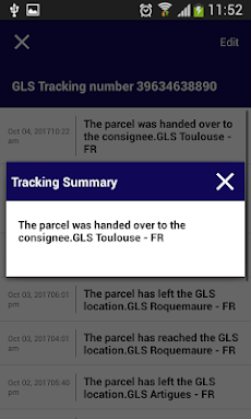 Free Tracking Tool For GLSのおすすめ画像3