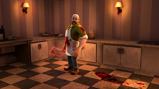 Scary Butcher 3D APK MOD – Pièces de Monnaie Illimitées (Astuce) screenshots hack proof 1