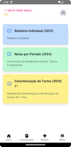 Educa Franco Portal do Aluno Screen 2
