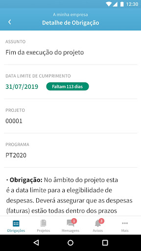 IAPMEI+ Screen 3