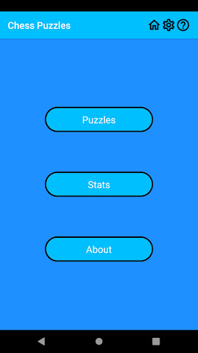 Android application Chess Puzzles screenshort