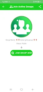 Join Active Girls Group Links