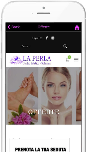 La Perla Centro Estetico Screen 3