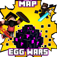 Egg Wars Map for Minecraft Pocket Edition. PVP Map