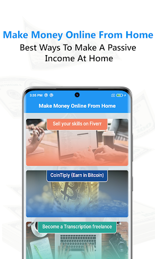 Make Money Online From Home Screen 2