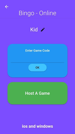 Bingo - A simple Board Game Screen 3