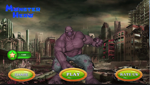 Android application Gaint Monster City screenshort