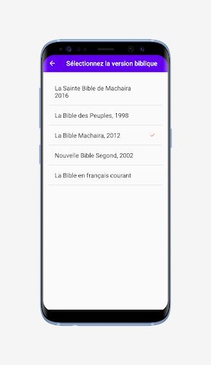 Hosanna - lecteur de la Bible Screen 2