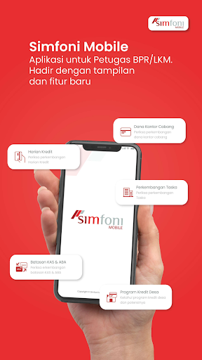 Android application Simfoni Mobile screenshort