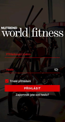 Android application Nutrend World Fitness screenshort