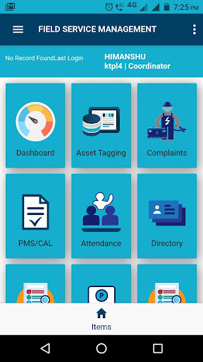 OSMC Field Service Mobile Appl Screen 3