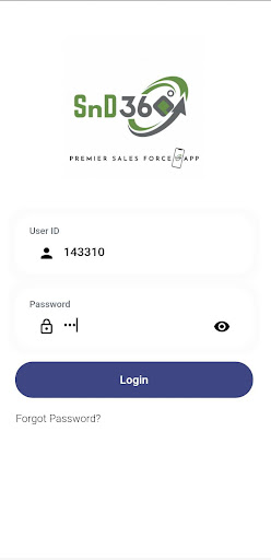 Android application Premier Order Booking screenshort