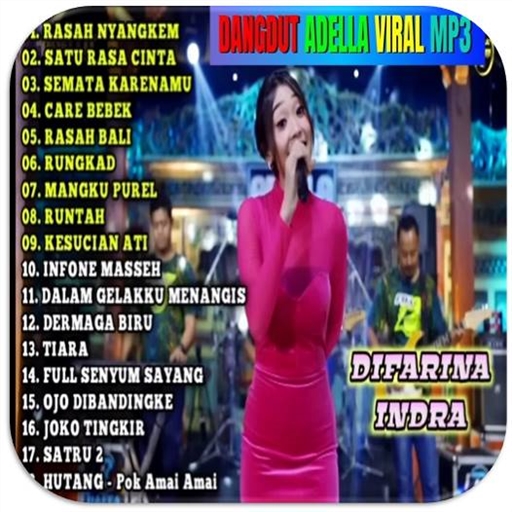 Dangdut adella viral bass joss logo