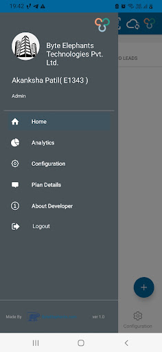 Android application Expo Connect screenshort