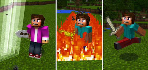 Sword mod for Minecraft PE Screen 3