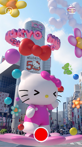 Android application HELLO KITTY AR screenshort